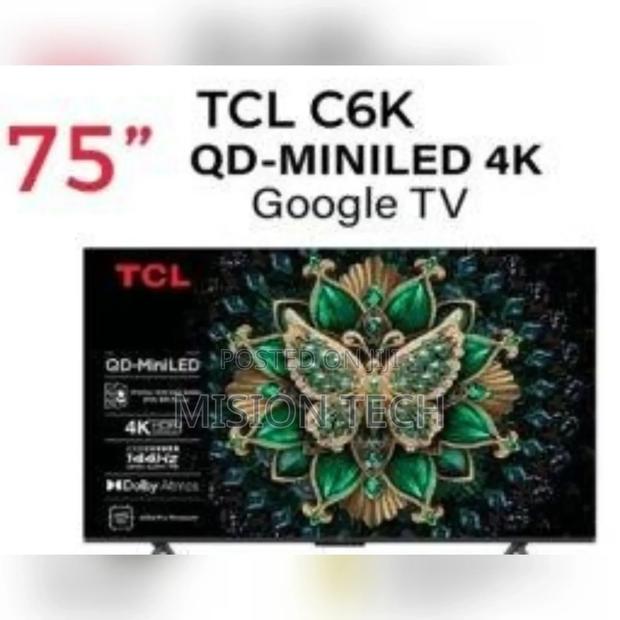 TCL 75-Inch 75c6k 144hz Premium Qled