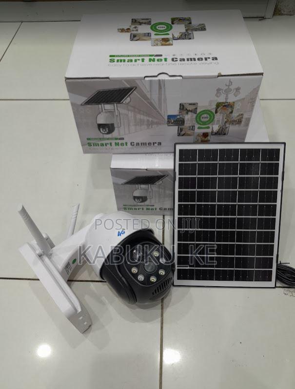 Wireless 4g Simcard Outdoor Solar Camera With Full Color