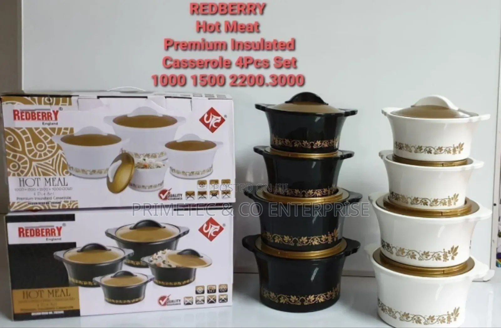Redberry Premium Range Plastic Hotpot