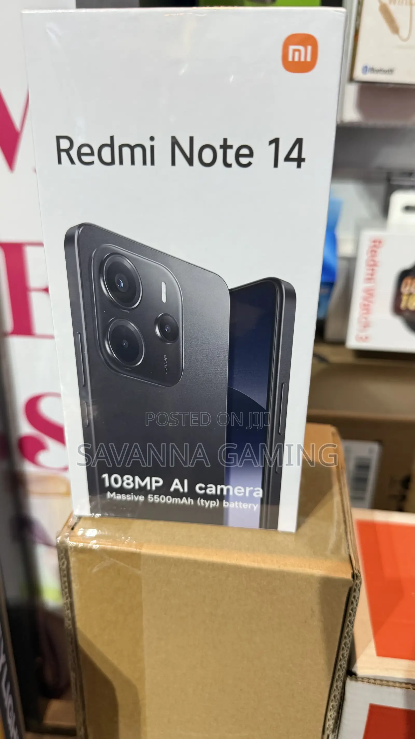 New Xiaomi Redmi Note 14 256 GB Black