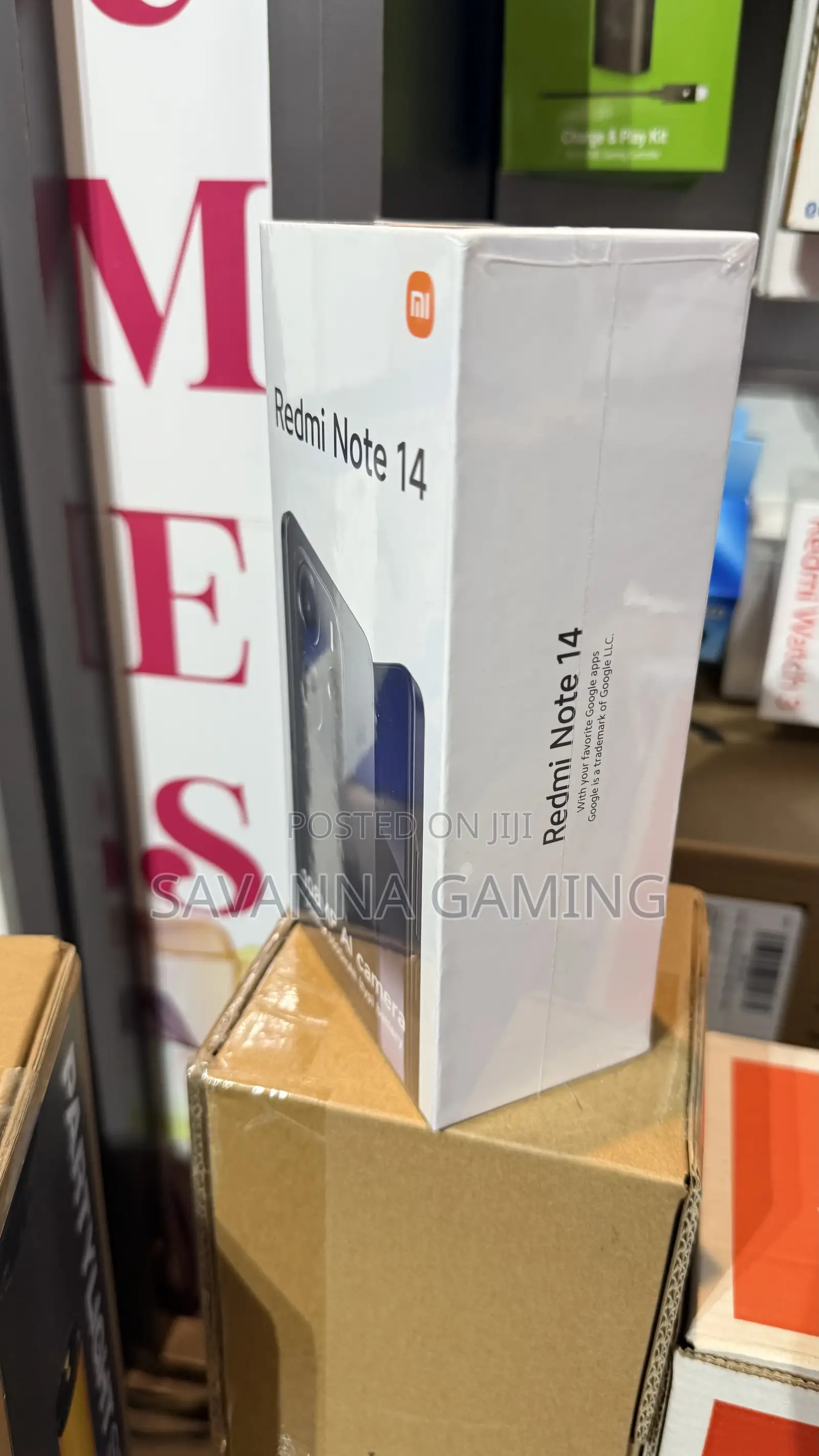 New Xiaomi Redmi Note 14 256 GB Black