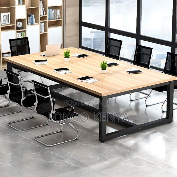 Office Table : Wooden Customized Meeting Table