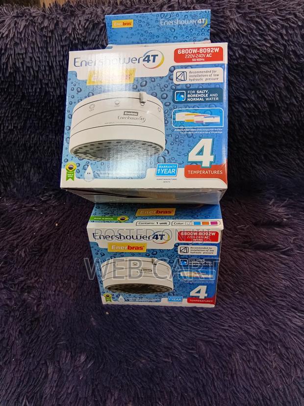 Enerbras Enershower 4 T Instant Shower Head - main view