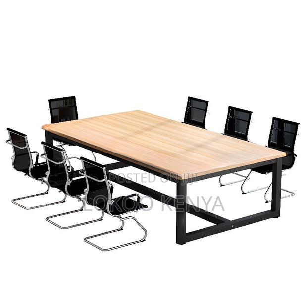 Office Table : Wooden Customized Meeting Table - thumbnail 4