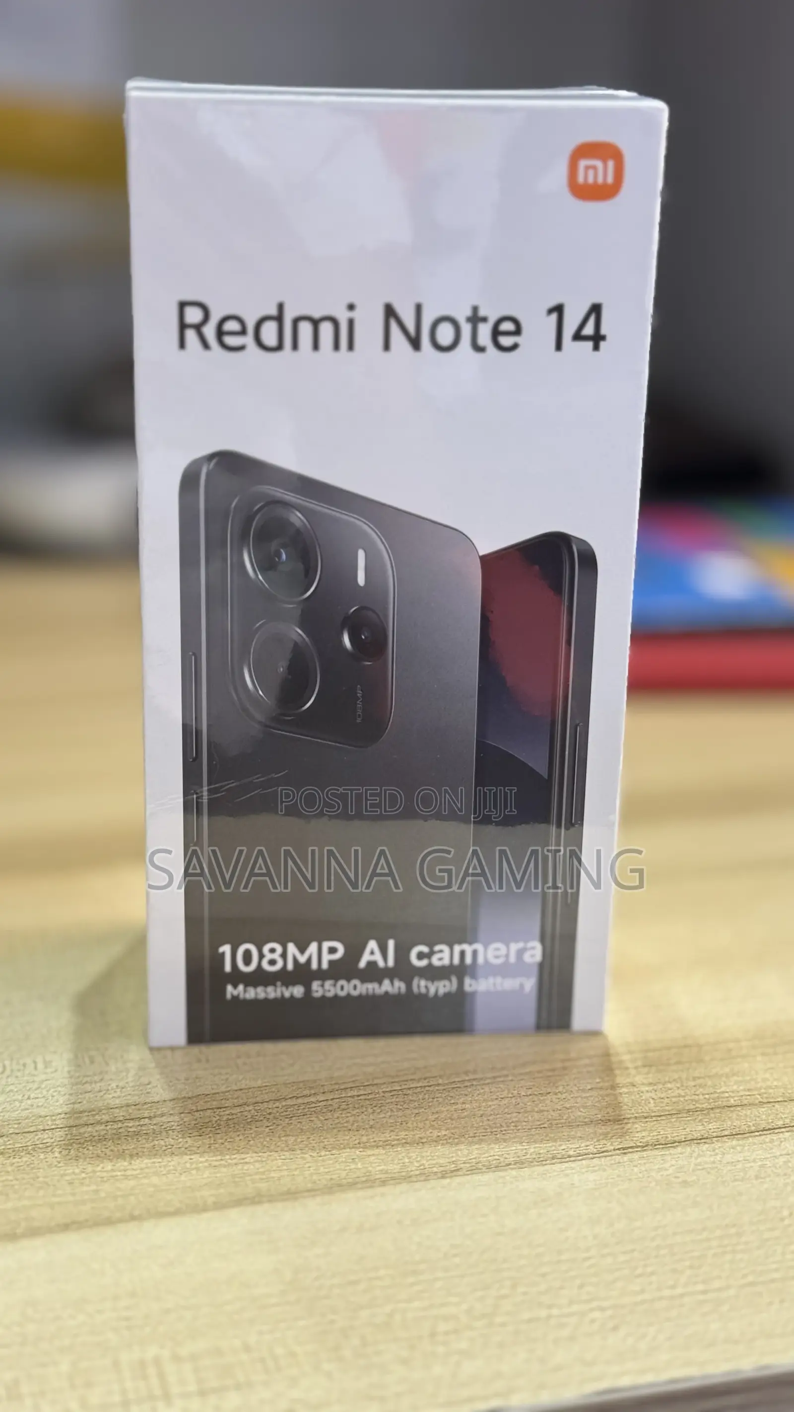 New Xiaomi Redmi Note 14 256 GB Black