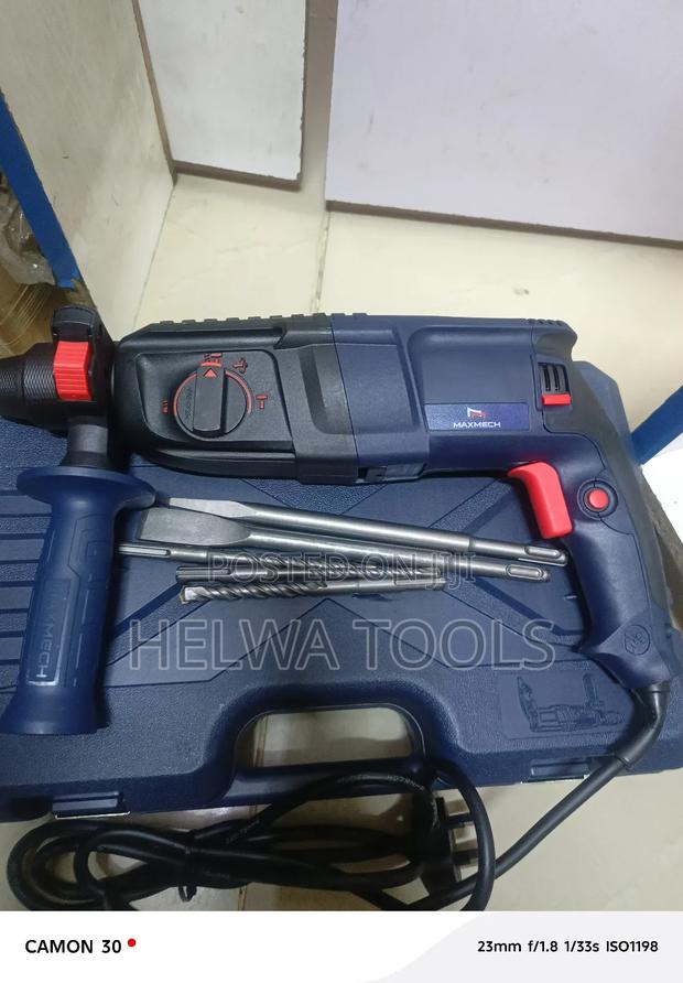 800 Watts Rotary Hammer Drill/Maxmech Rotary Hammer Drill 800 - thumbnail 2
