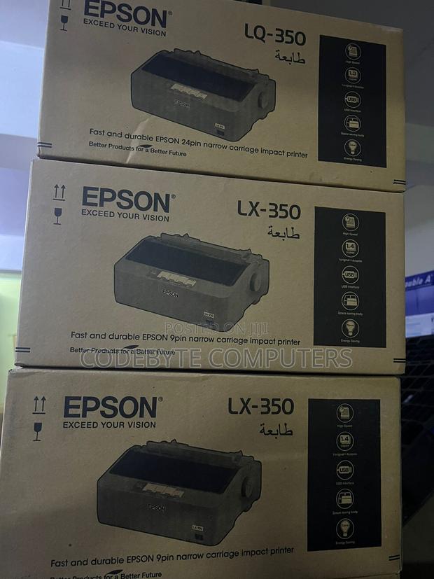 Epson Lx 350 Printer !! Epson Lx 350 Printer !! Lx 350 - main view
