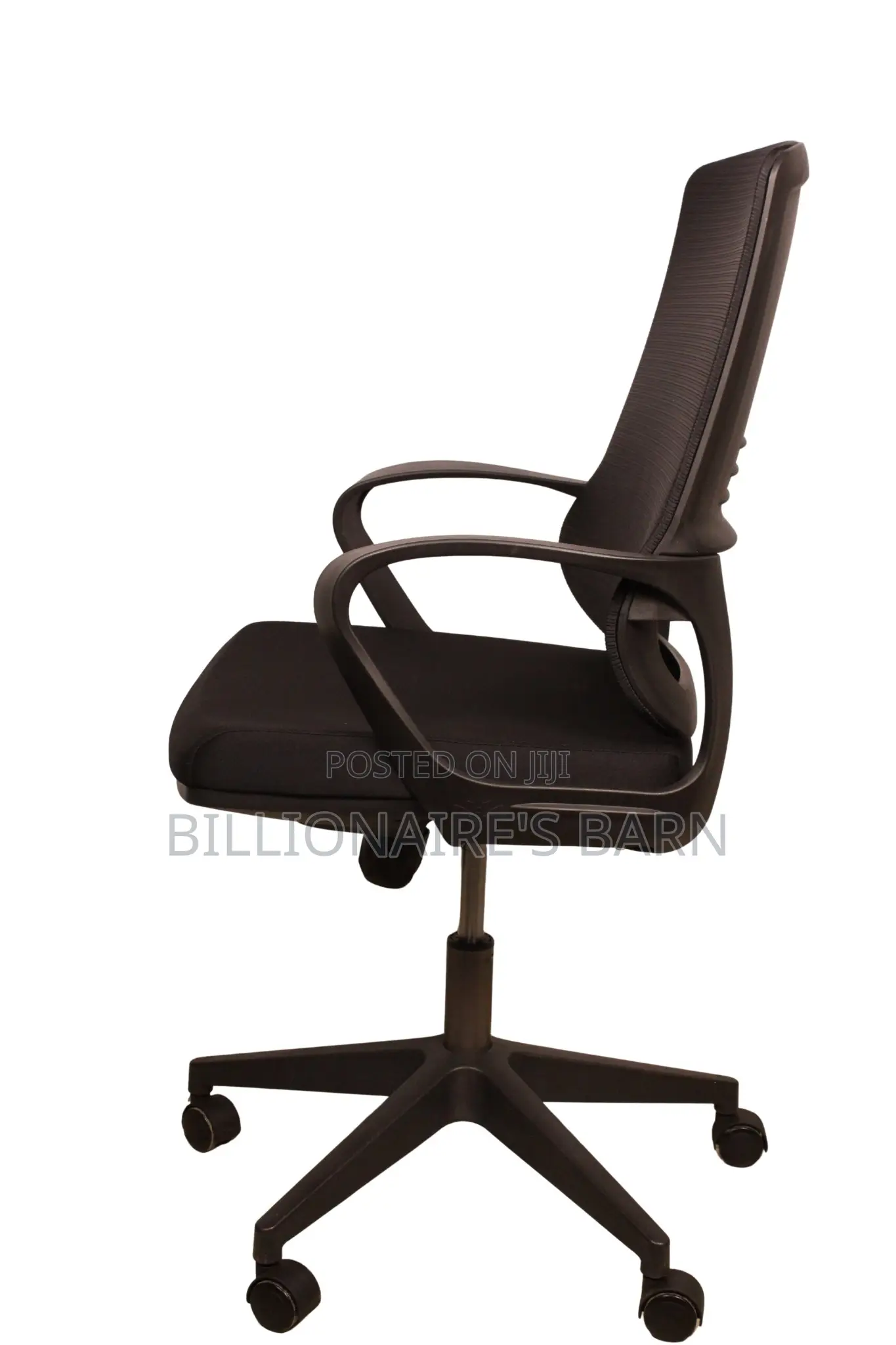 Strong Ergonomic Mesh Office Chair Black