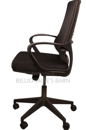 Strong Ergonomic Mesh Office Chair Black