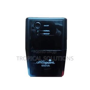 Office Point Back Up Ups 650va Black - thumbnail 2