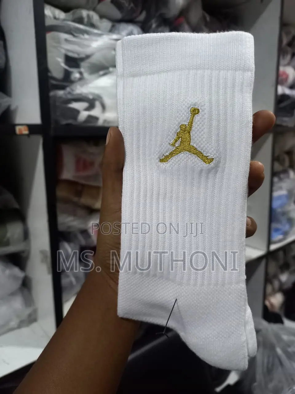 2 Pairs Jordan Socks Available in Three Colors