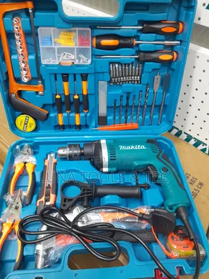 680w Makita Drill Set and Accessories