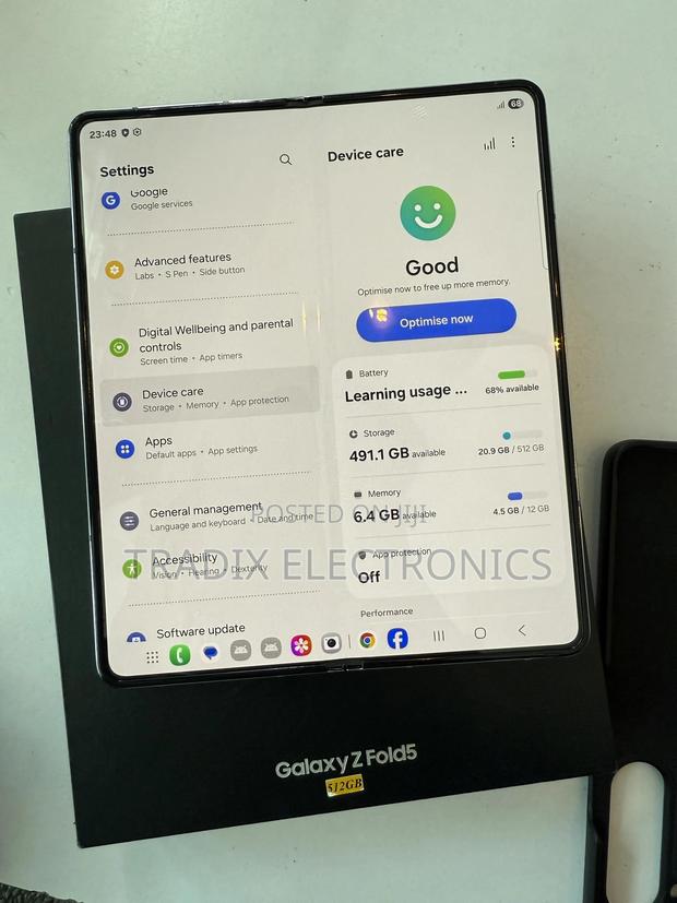 Samsung Galaxy Z Fold 5 512 GB Blue - thumbnail 3