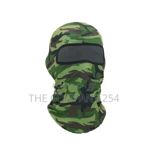 Knitted Stretch Camo Face Wrap Balaclava Unisex Ski Masks