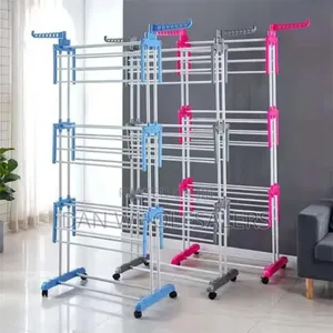 3layer Portable / Movable Cloth Drying Rack*