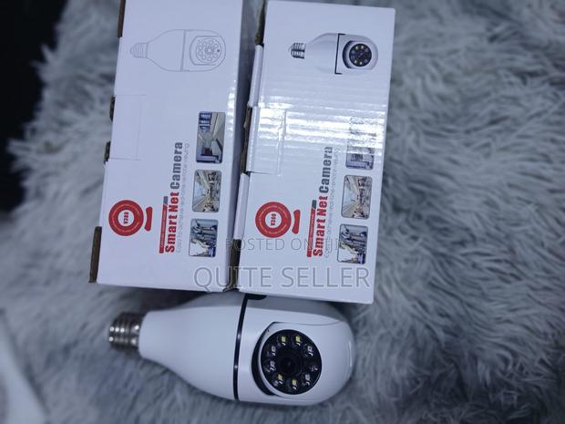 Light Bulb Security Cameras Wifi Wireless 360paranomic View - main view