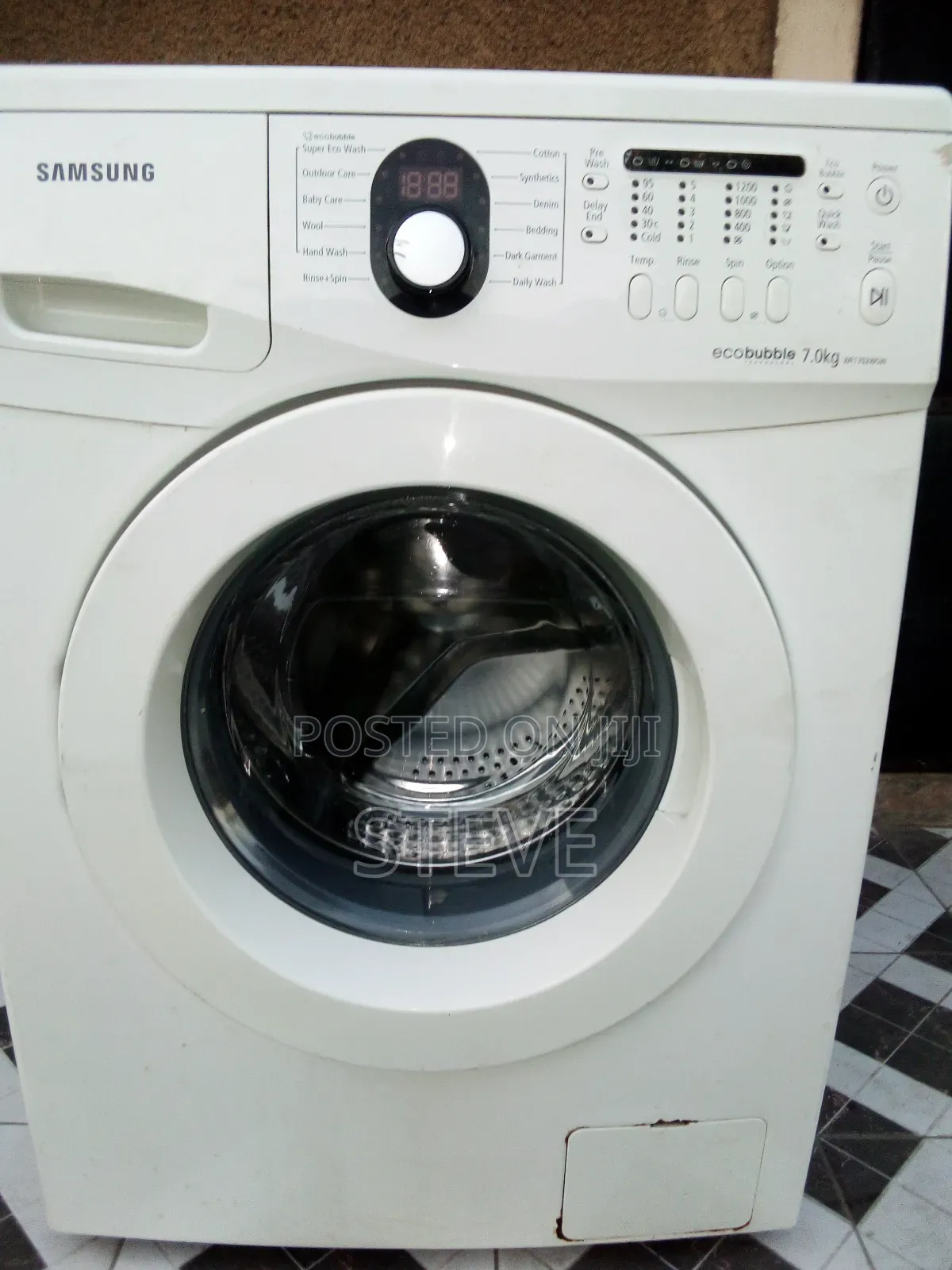 Exuk Samsung Ecobubble 7kg Full Automatic Washing Machine