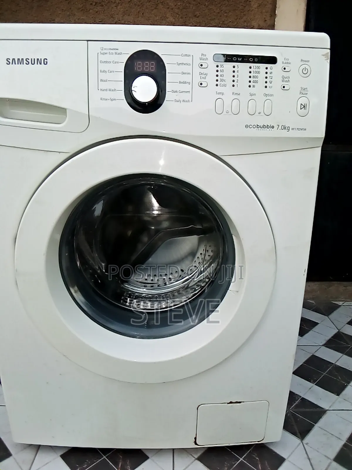 Exuk Samsung Ecobubble 7kg Full Automatic Washing Machine