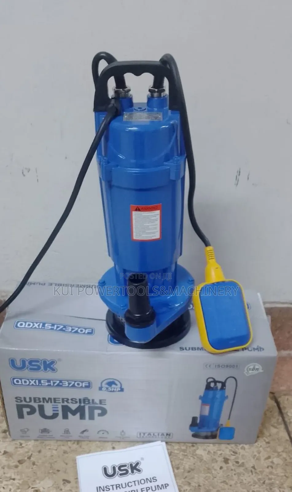 Usk 0.5hp Submersible Pump / Shallow Well Pump