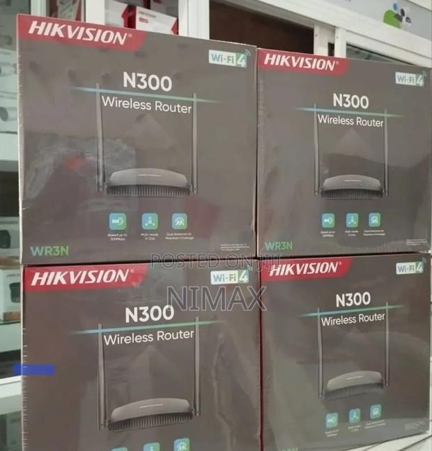 Hikvision 2.4 300mbps Network Wireless Dual Antennas Router - thumbnail 7