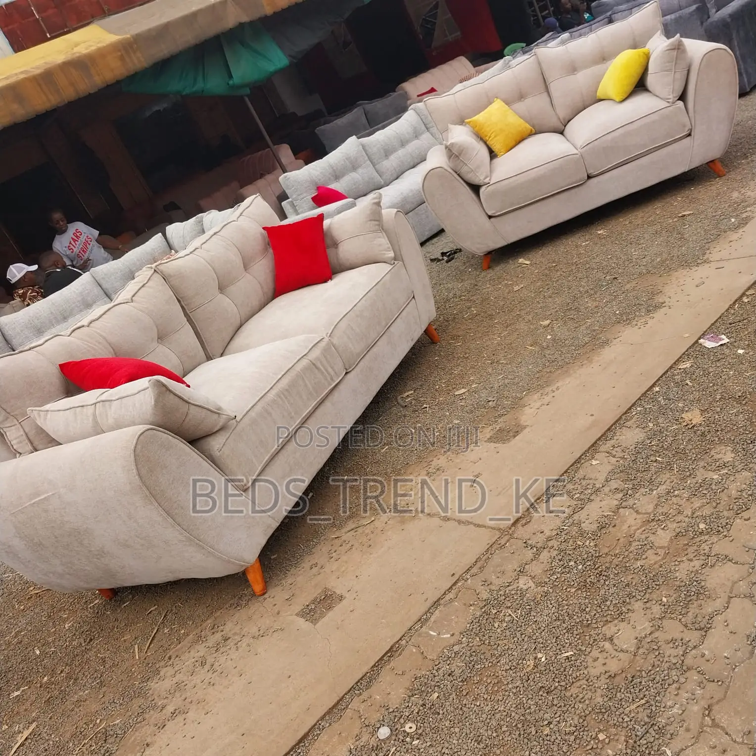 5 Seater Snug Butterfly Sofa Set
