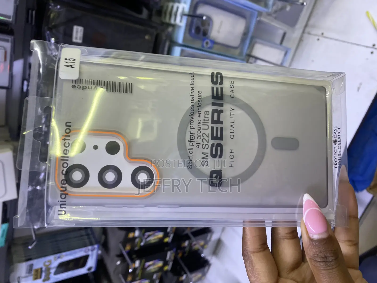Sleek Frosted Translucent Magsafe Case for Samsung A15