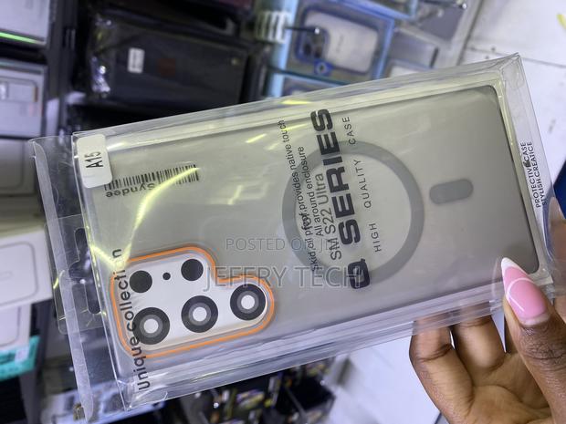 Sleek Frosted Translucent Magsafe Case for Samsung A15 - thumbnail 3