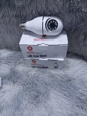 V380 Pro 360 Degrees PTZ Rotating Wifi Bulb Indoor CCTV