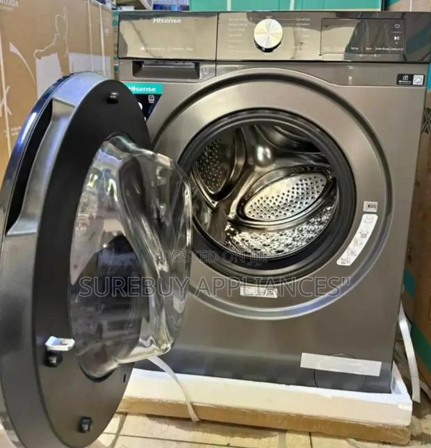 Hisense 12kg/8kg Front Load Wash Dry Washing Machine - main view