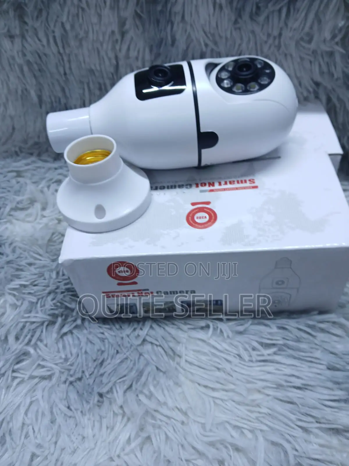 Wifi Connection Dual Bulb PTZ Smarnet Nanny Camera
