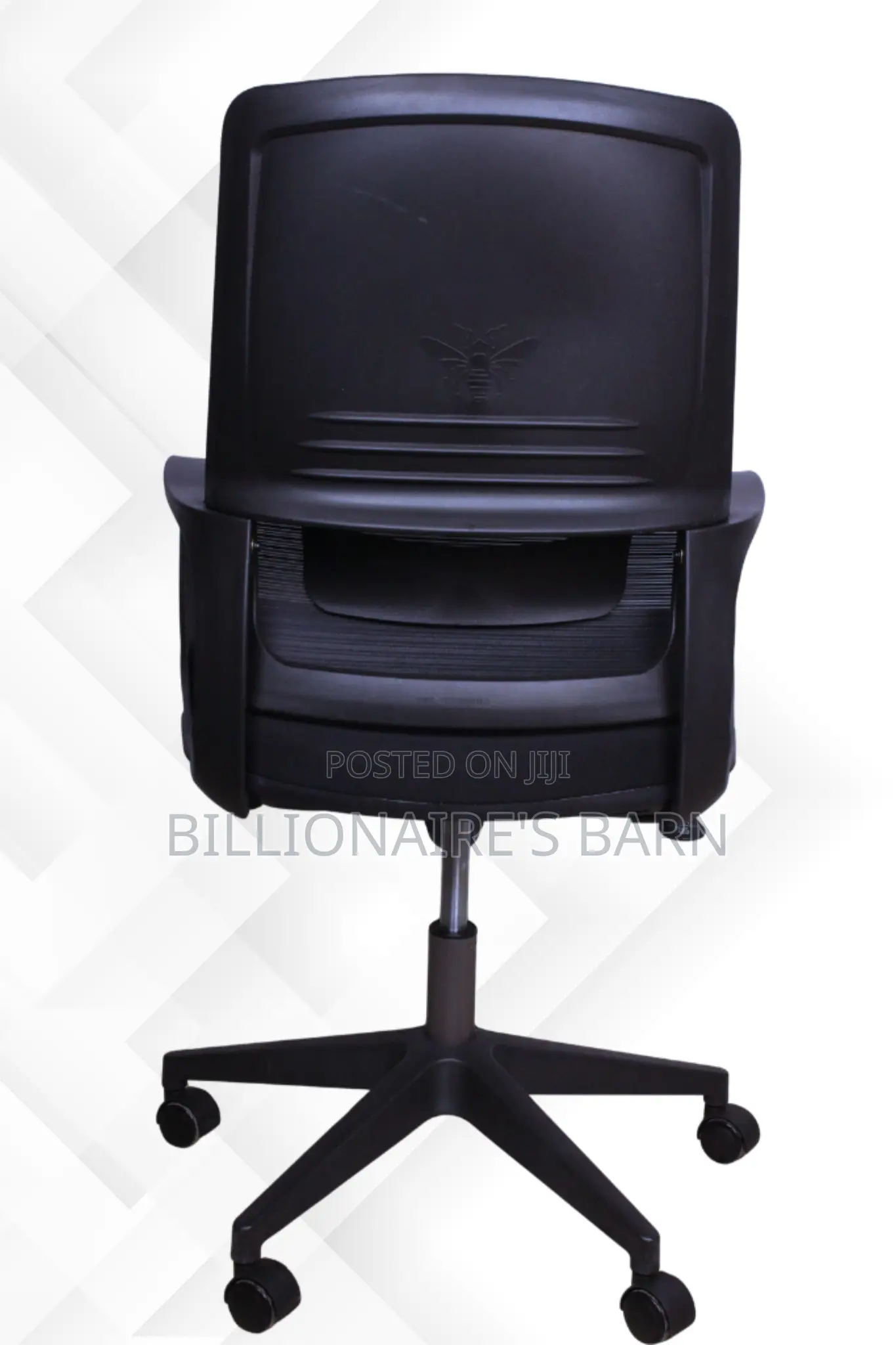 Office Chair: Ergonomic Task Chair With Black Mesh