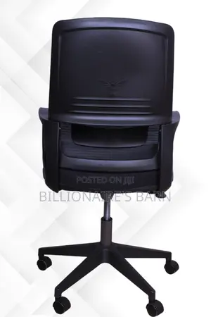 Office Chair: Ergonomic Task Chair With Black Mesh