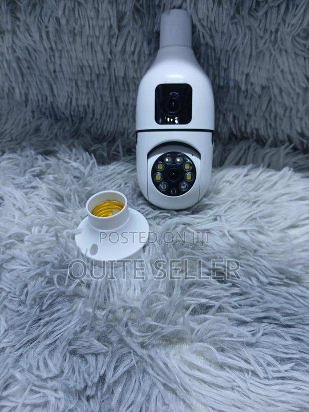 Dual Lens Two Way Audio Smartnet Wifi Bulb Camera