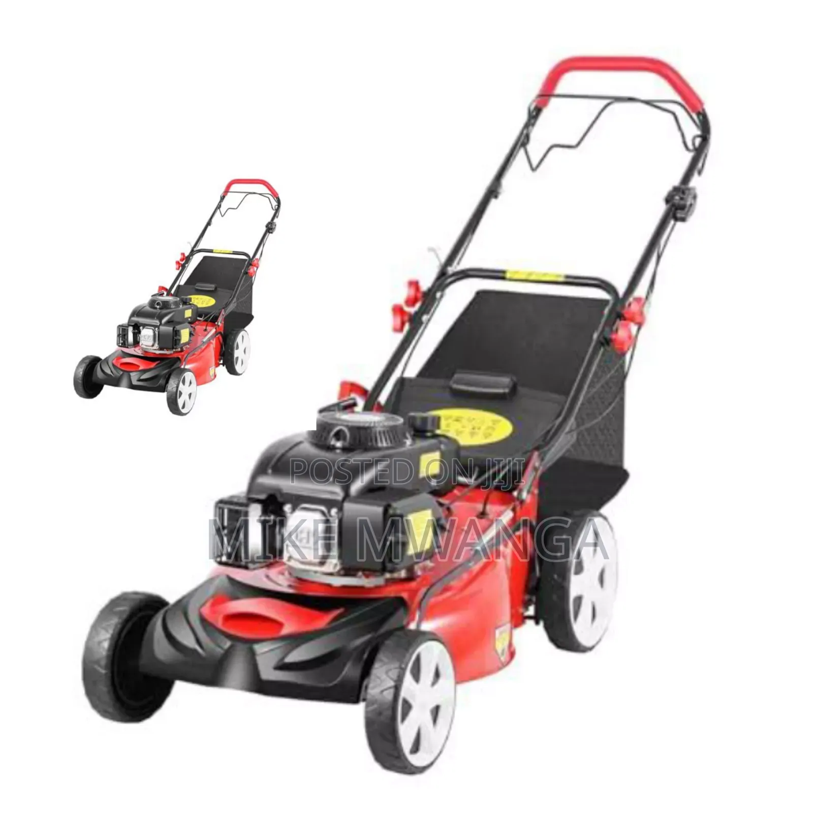 Trimming Lawn Mower Machine