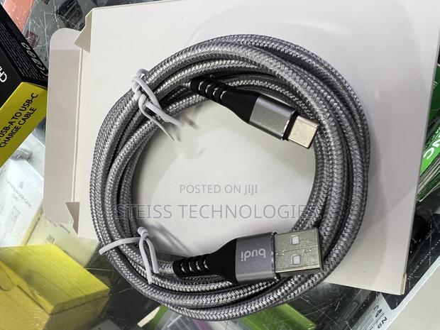 2m Budi Threaded Usb C Cable - thumbnail 2