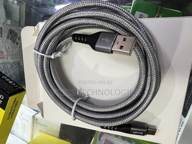 2m Budi Threaded Usb C Cable - thumbnail 4
