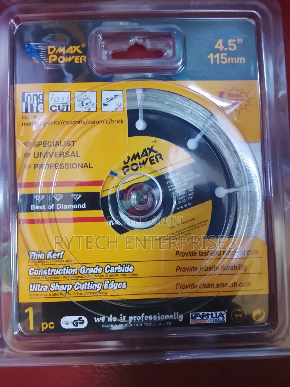 Dmax Power Saw Blade 4.5"(115mm)