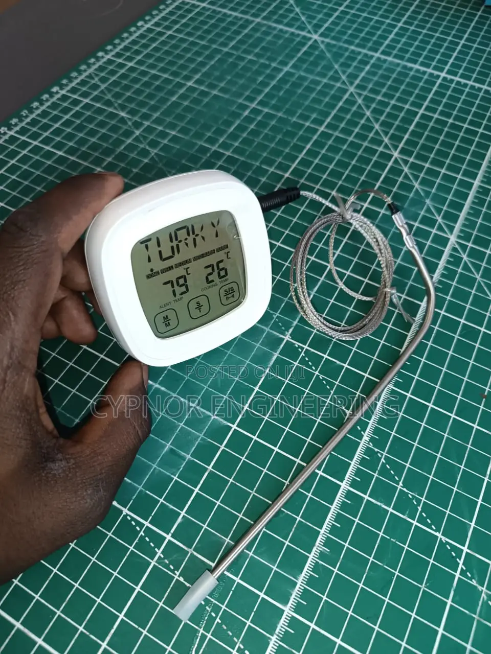 Digital Meat Thermometer With Timer
