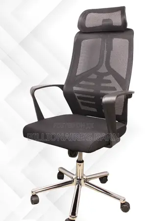 High Back Mesh Office Chair ~ Headrest, Lumbar Support