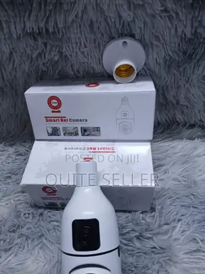 Wifi Bulb PTZ Dual Lens V380 Nanny Survelliance Camera
