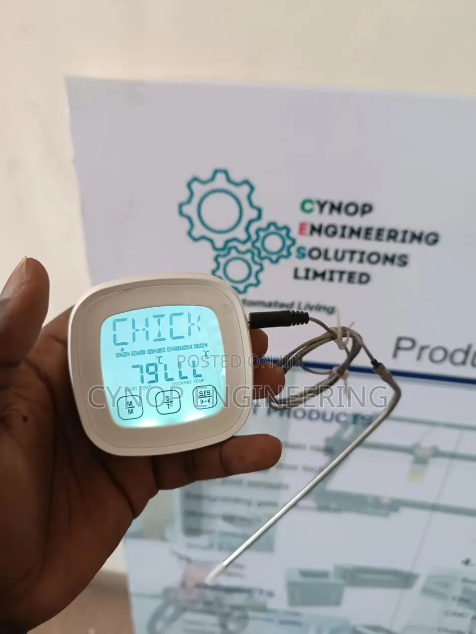 Cooking Thermometer With Preset Meat Modes