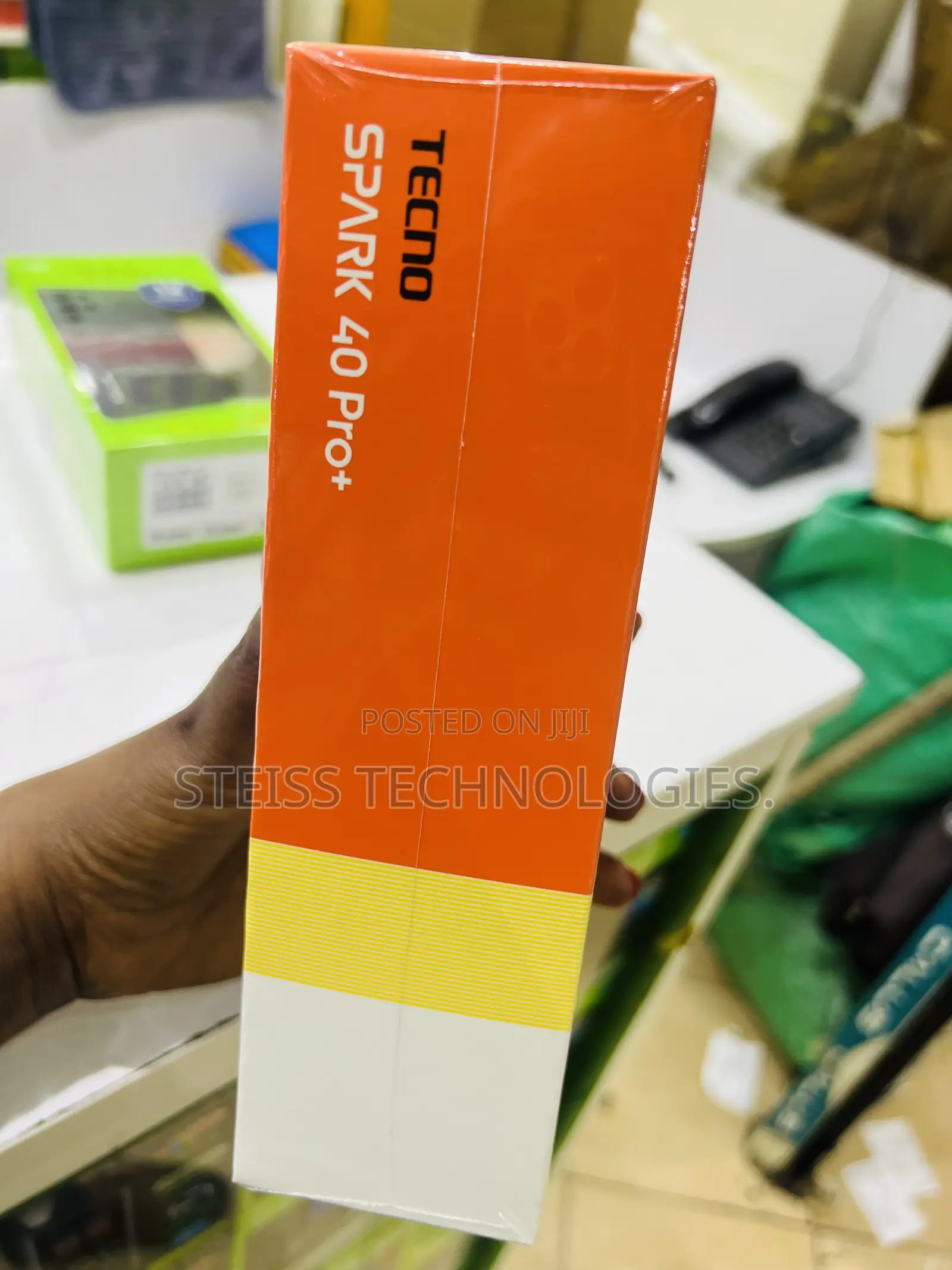 New Tecno Spark 40 Pro+ 128 GB Black