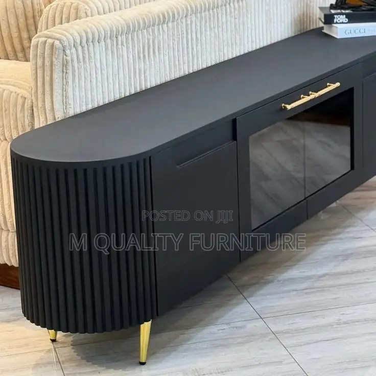 Black Modern Tv Stand