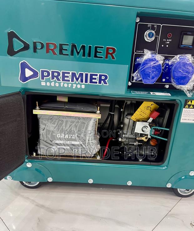 Premier Super Silent Diesel Generator 10kva Single Phase - thumbnail 2