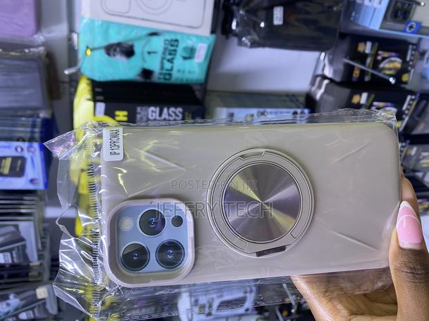 Kobudy iPhone 13 Pro Max Ring Kickstand Anti-Scratch Case - main view