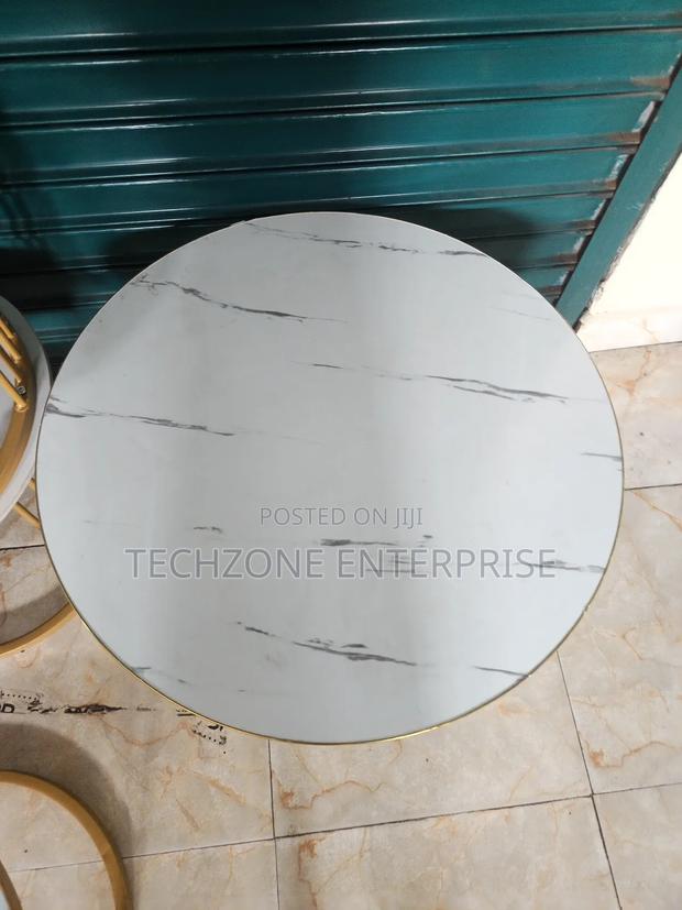 Stylish Big Executive Assembled Marble Coffee Table - main view