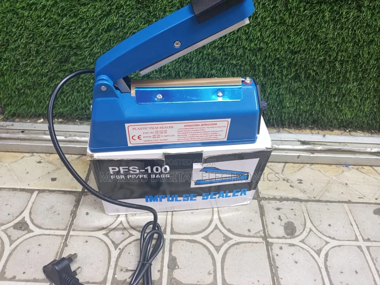 Top Brand New 100mm Impulse Sealer Plastic