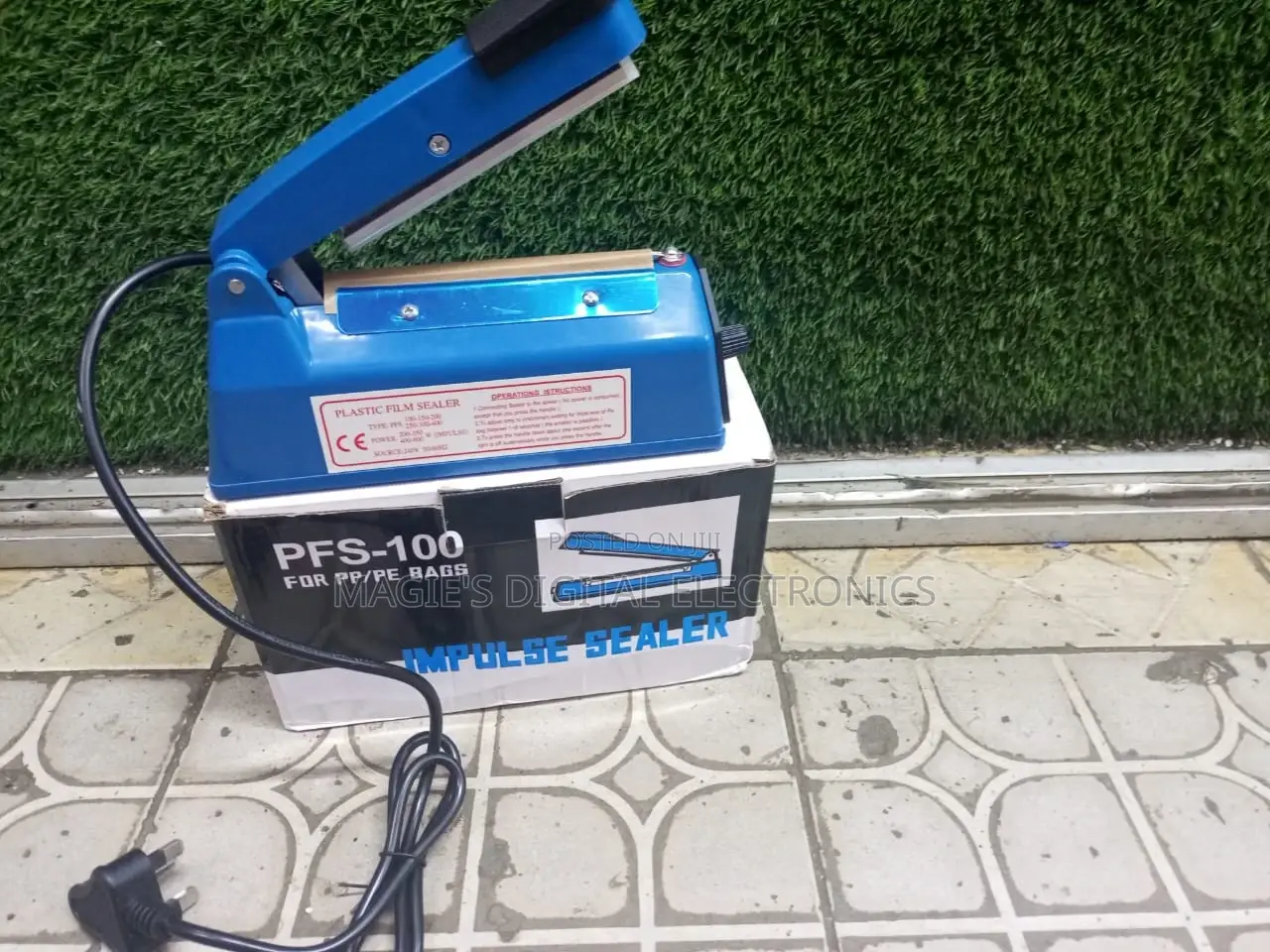 Well Performing 100mm Impulse Sealer Plastic