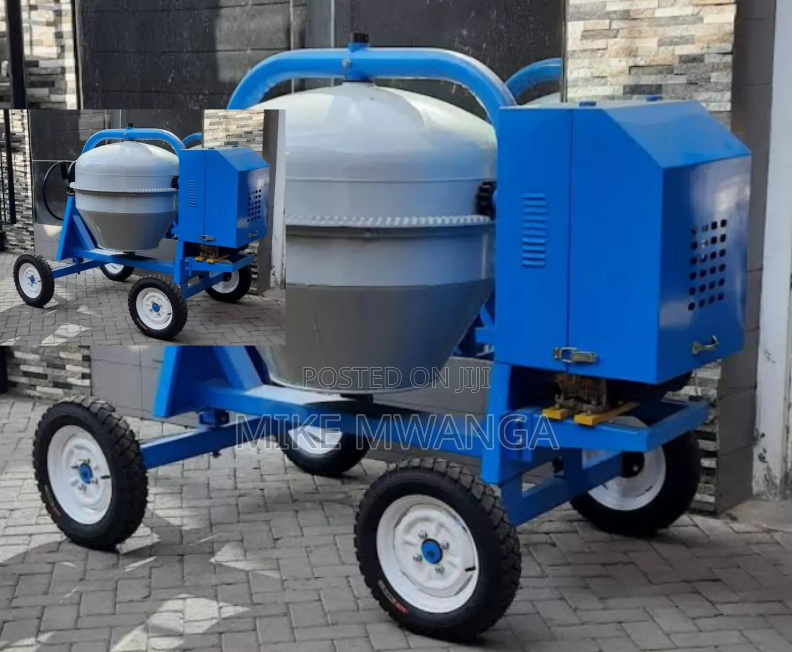 Building Site Concrete Mixer 400l /7hp