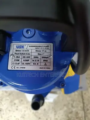 Usk Submersible Pump/ 0.5hp Electric Water Pump Machine